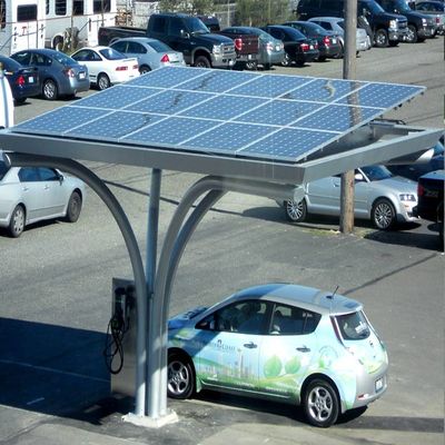 Dobra cena. Open Ground Waterproof Anodized Galvanized Solar Carport Structures w Internecie