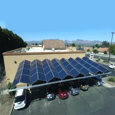 Dobra cena. Up To130mph Solar Carport 60kw for Car Port Parking Ground Mounting System​ w Internecie
