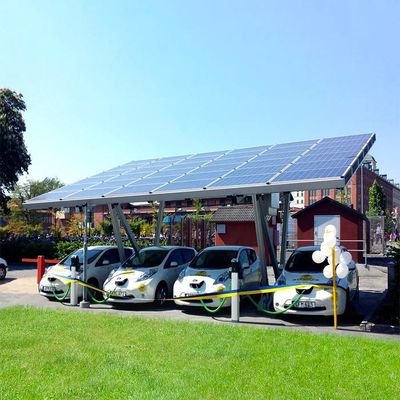 Dobra cena. Residential On Off Grid Solar Power Parking Lot Mounting Brackets PV Carport w Internecie