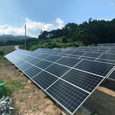 Dobra cena. Metal Galvanized Base PV Mounting Structures Ground Mounted w Internecie
