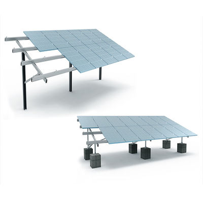 Dobra cena. 5~15 Degree Galvanized Stainless Steel SS304 Frame Solar Carport Structures w Internecie