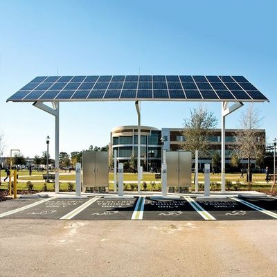 Dobra cena. Flexible 5deg-15deg 2.5~3m Width Single Multi Carport Solar Systems w Internecie
