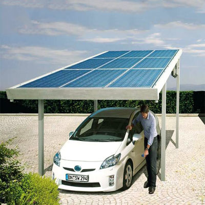 Dobra cena. 10 KW 30 KW HDG High Strength Steel Structure Carport Solar Systems w Internecie