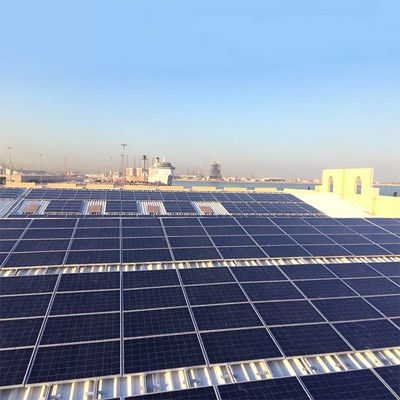 Dobra cena. 60deg Roof 0.5mm Solar PV Mounting Systems Wind Load 130mph w Internecie