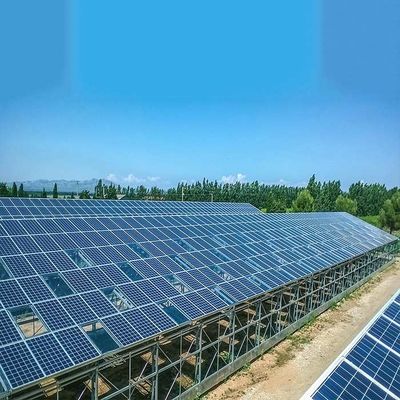 Dobra cena. Rust Protection Greenhouse PV Mounting Structure Wind Load 60m/s w Internecie