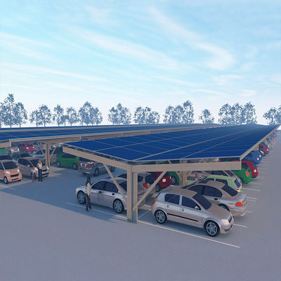 Dobra cena. Corrosion Resistant Anodized Solar Parking Lot Structures Snow Load 30psf w Internecie