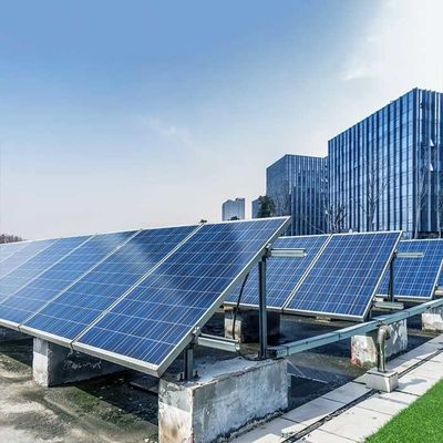 Dobra cena. 20deg Tilting Flat Concrete Roof Solar Rack Mounting System ISO14001 w Internecie