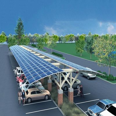 Dobra cena. Solar Parking Lot Anodized Aluminum PV Mounting Structures w Internecie