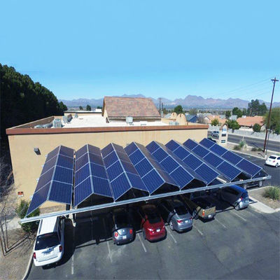 Dobra cena. HDG Q345 Modern Carport Solar Rack Mounting System w Internecie