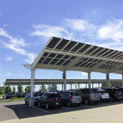 Dobra cena. Anticorrosive Open Ground Carport PV System For Factory Parks w Internecie