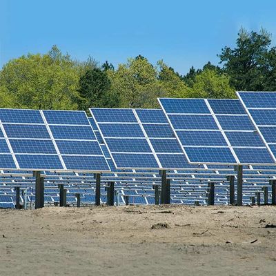 Dobra cena. Ground Mounting Galvanized Q235B Q345B On Off Grid Solar Panel Brackets w Internecie