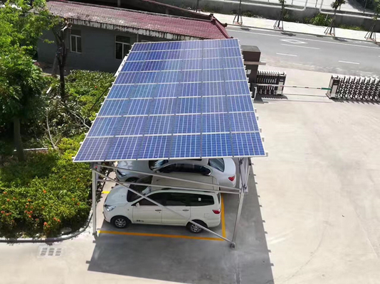 Dobra cena. Solar parking steel structure Solar pv carport mounting brackets carport solar mounting system w Internecie