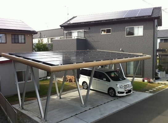 Dobra cena. Full Installation anodized Car Park Solar Panel Ground Mounting System w Internecie